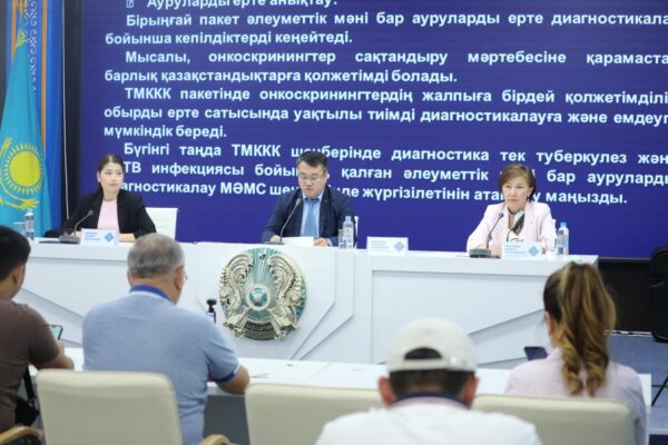 Шымкентте 1 миллионнан астам адам медициналық сақтандырылған